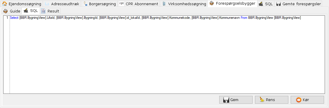 ForespoergselsbyggerGuideSQL