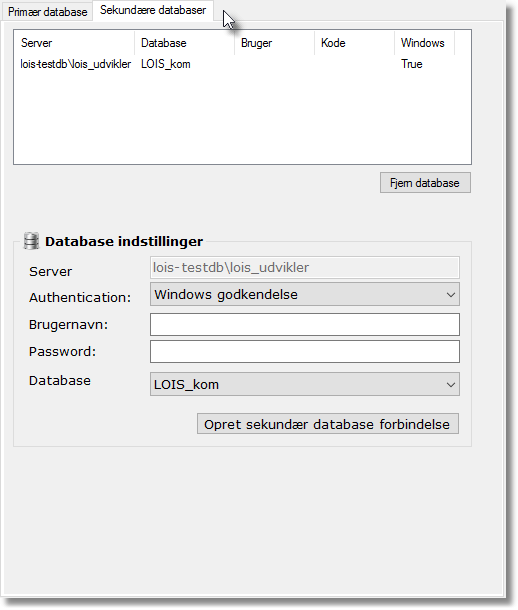 Indstillinger_SekundaerDatabase