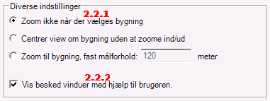 OpsaetningDiverseIndstillinger