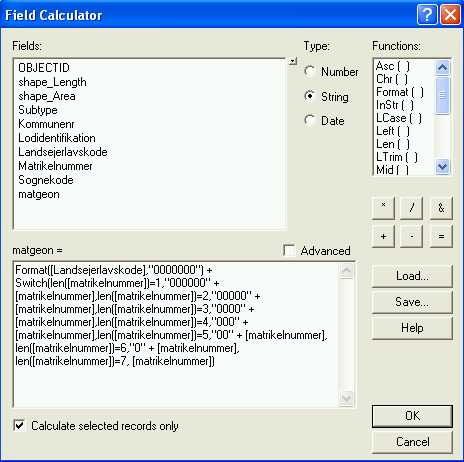 CalculateMatGeon