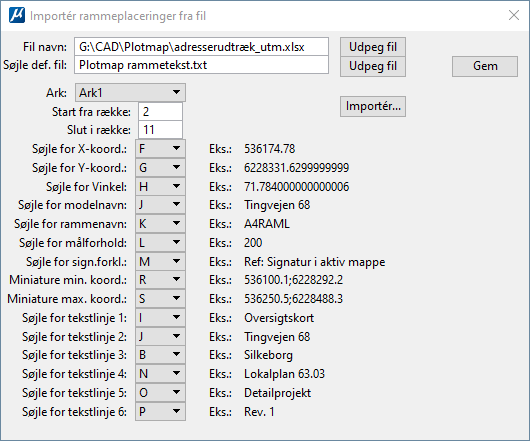 1.6.12. Importer rammeplacering fra fil